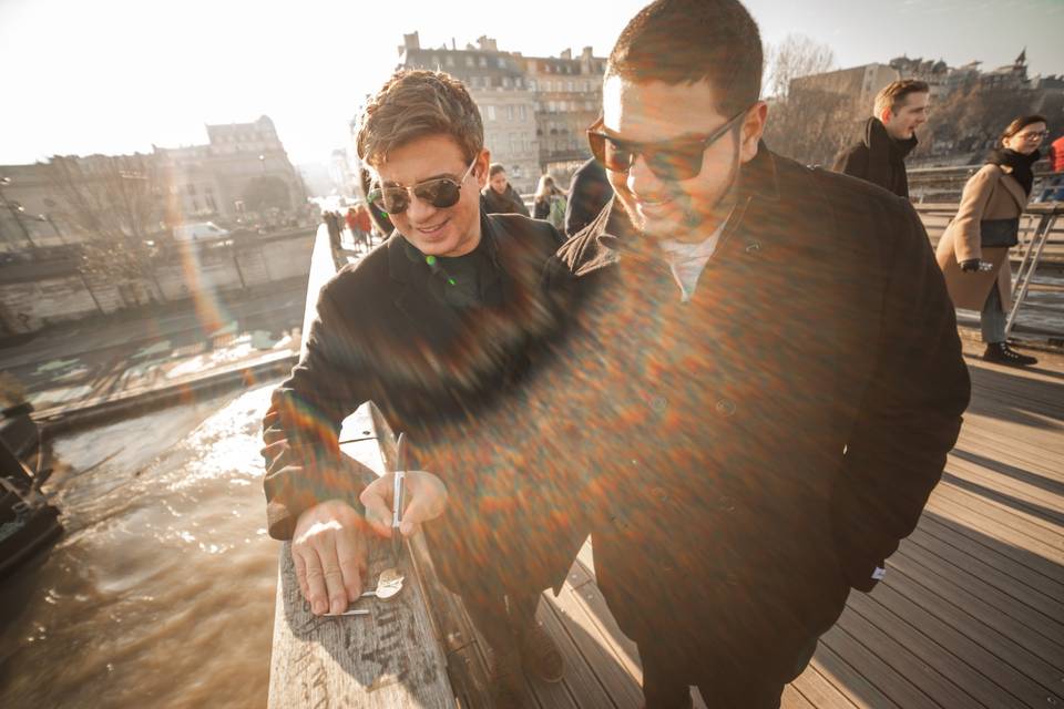 Pós casamento em Paris