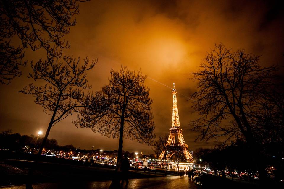 Pós casamento em Paris