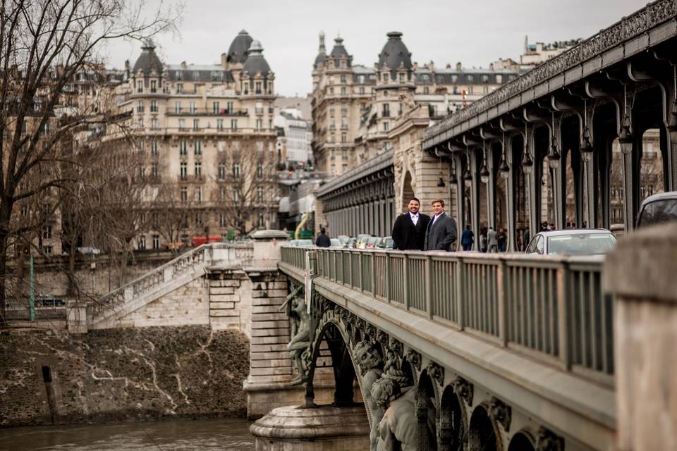 Pós casamento em Paris