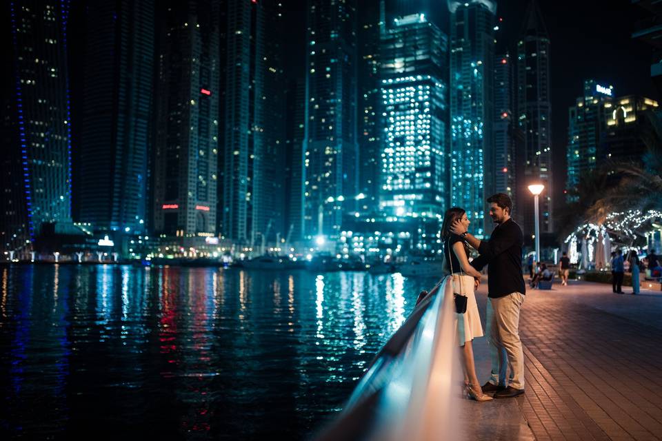 Trash the dress Dubai