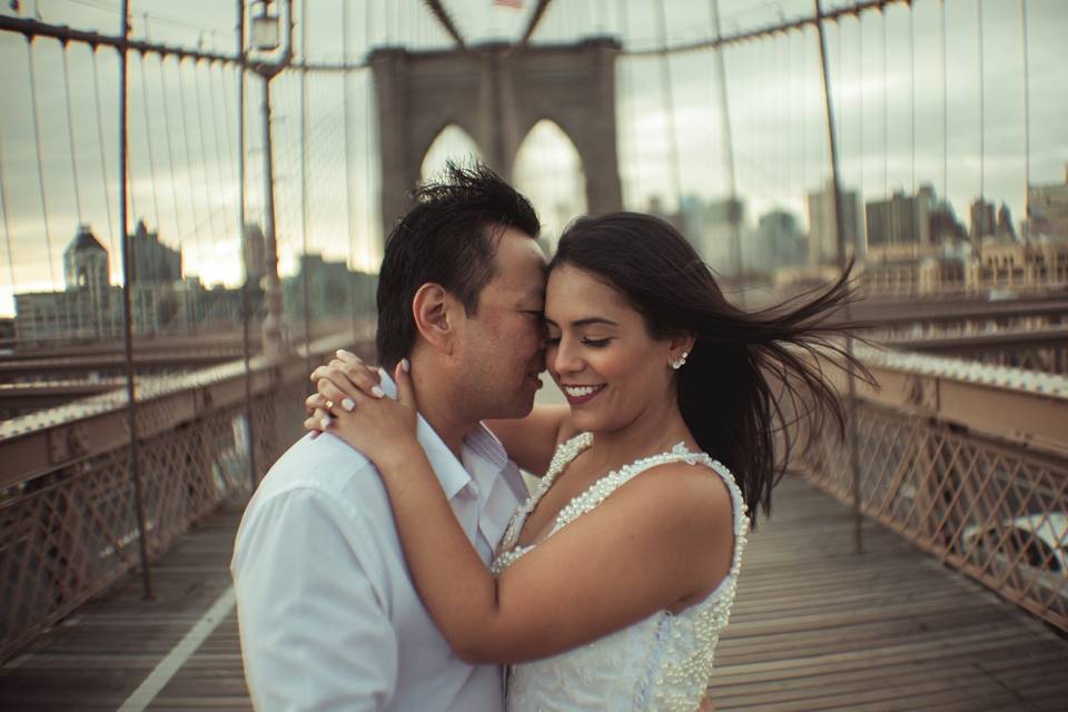 Pós casamento, trash the dress