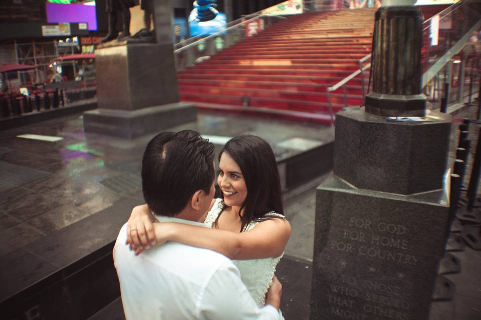 Pós casamento, trash the dress