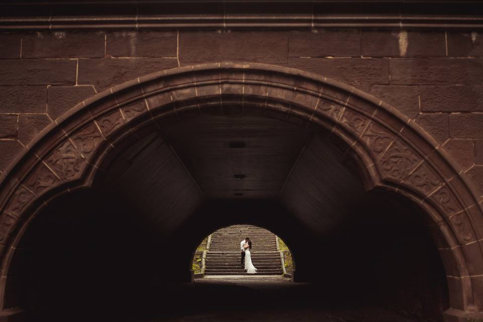 Pós casamento, trash the dress