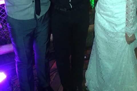 Dj gustavo e os noivos