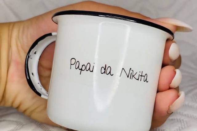 Caneca Esmaltada 160 ml