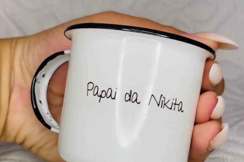 Caneca Esmaltada 160 ml