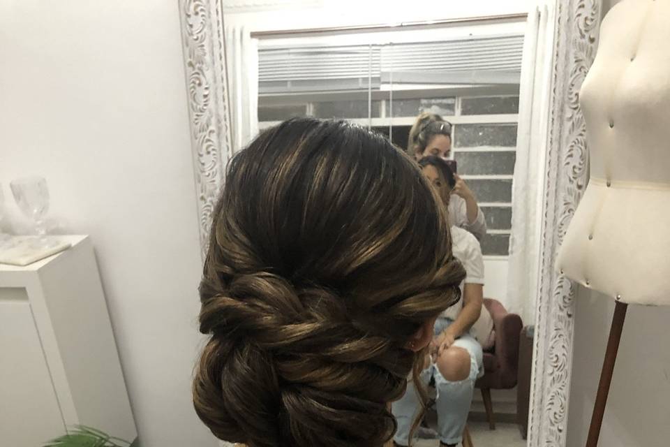 Penteado baixo