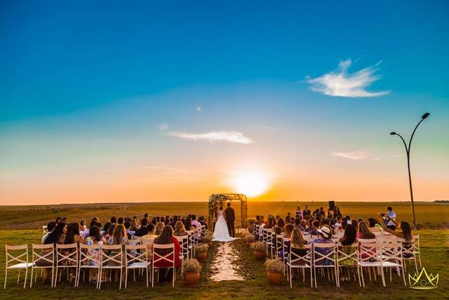 Casamento ao ar livre