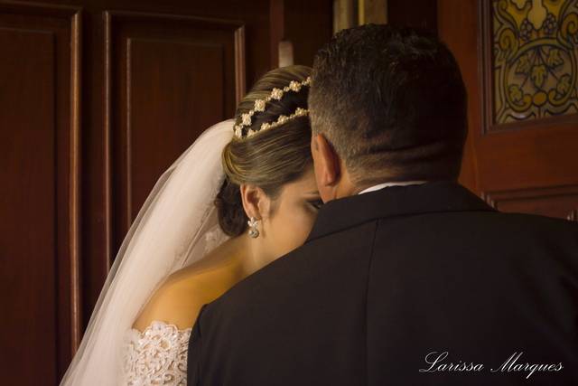 Momento emocionante da entrada