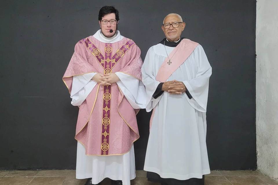 Padre Rafael e Diácono Leôncio