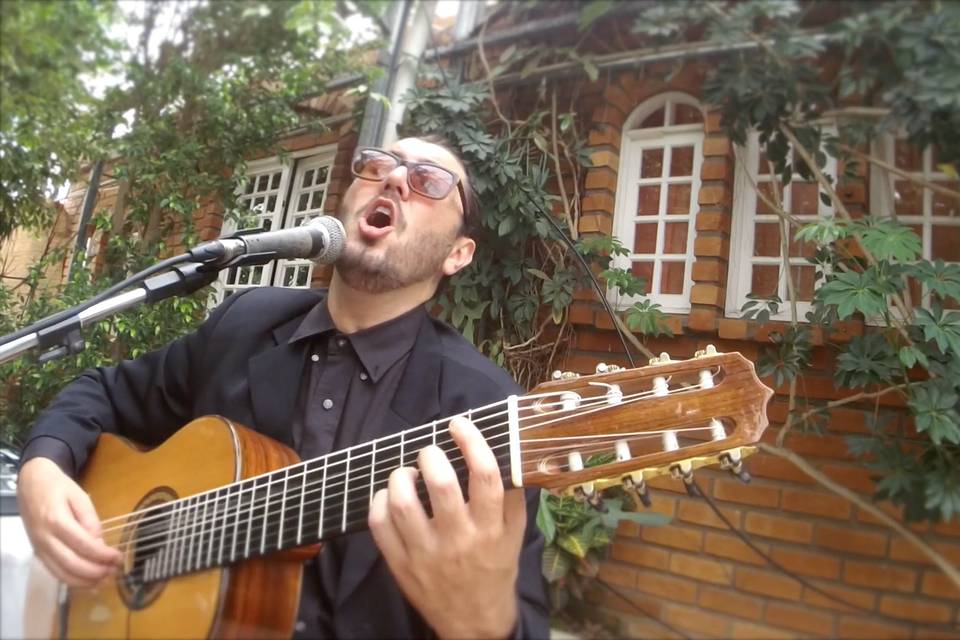 Voz e violão para eventos