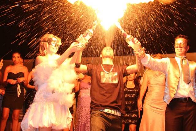 Performance para festas