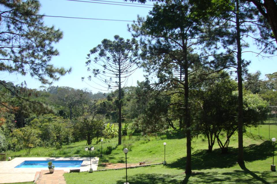 Piscina e Campo de futebol