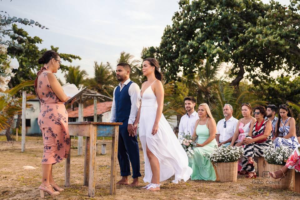 Casamento Praia Porto Seguro