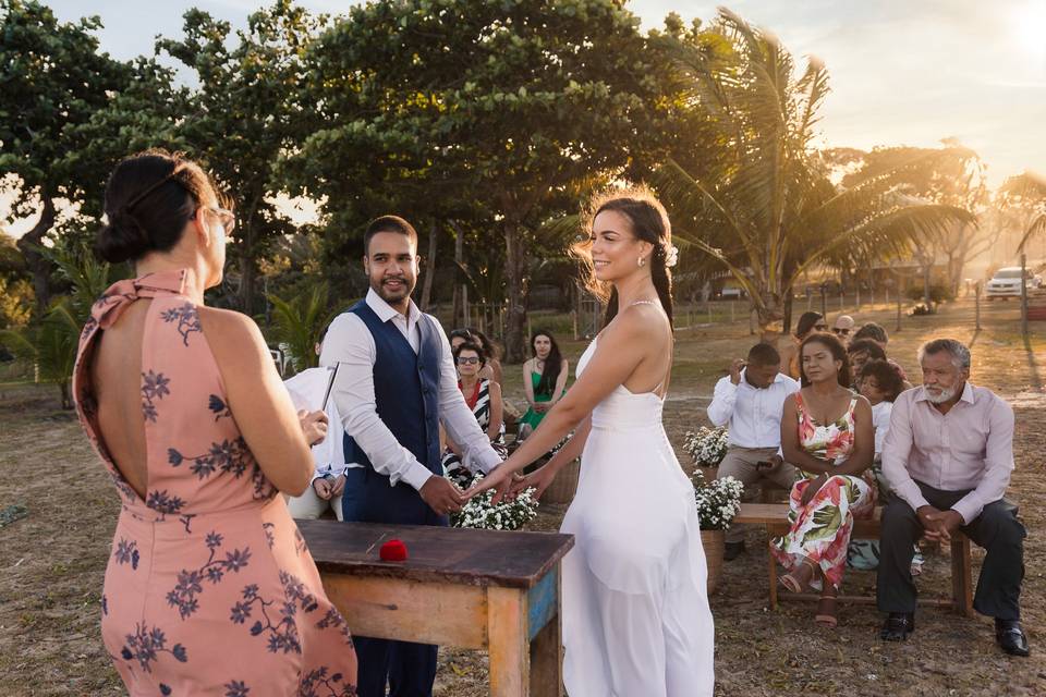 Casamento Praia Porto Seguro