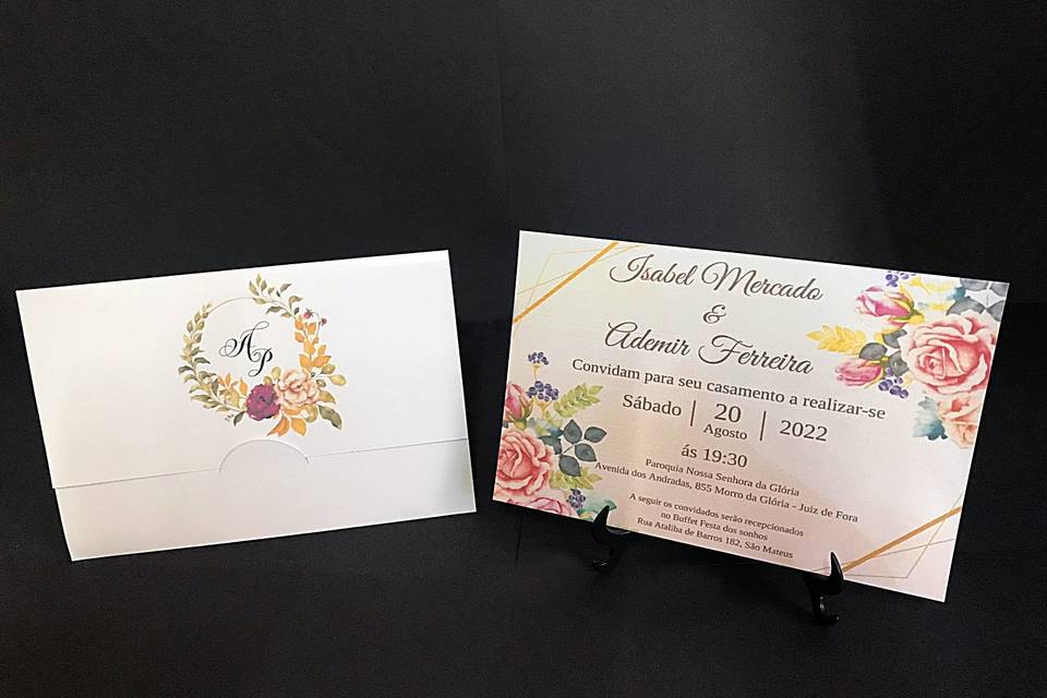 Convite floral