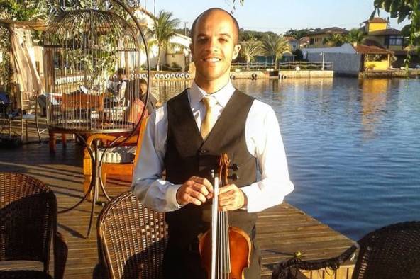 Casamento na lagoa ao ar livre