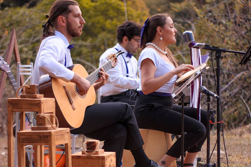 Formação banda trio