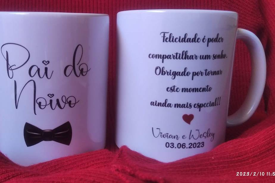 Caneca Porcelana