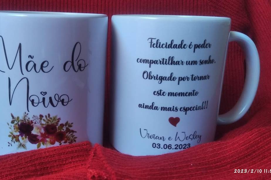 Caneca Porcelana