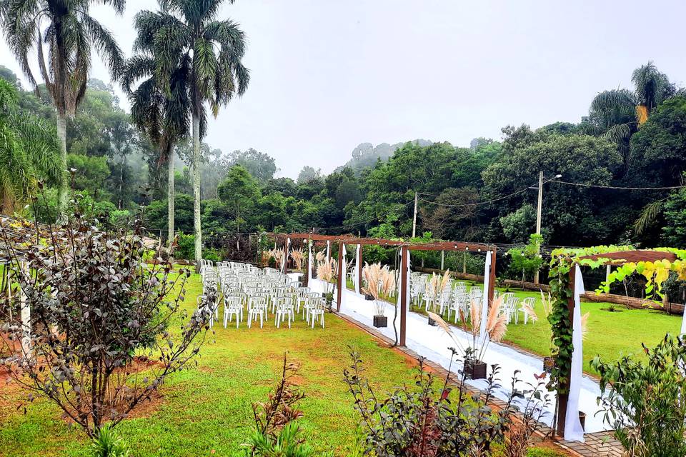 Jardim para casamentos