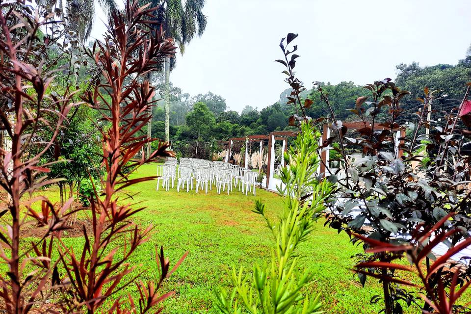 Jardim para casamentos