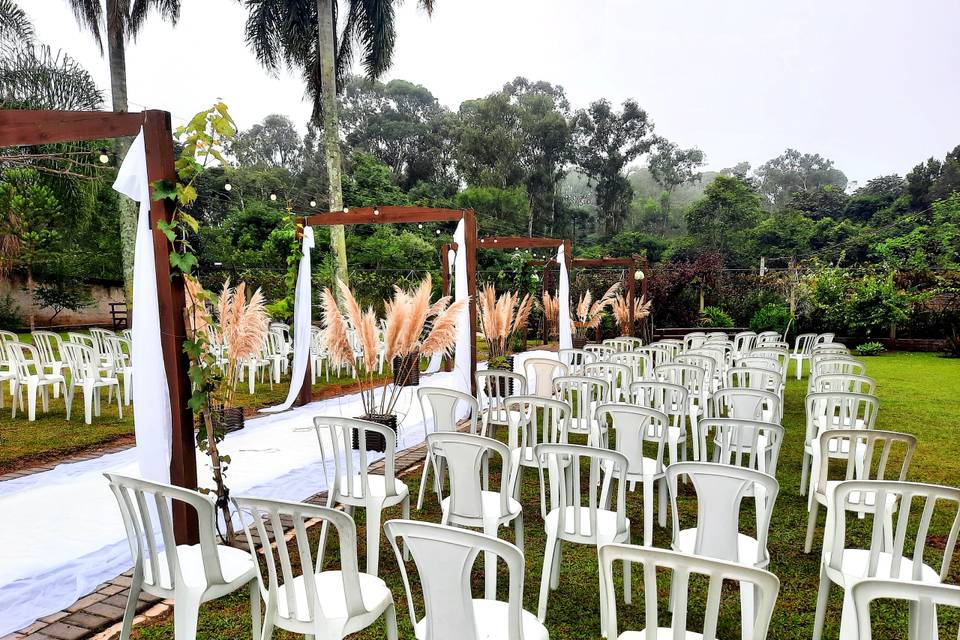 Jardim para casamentos