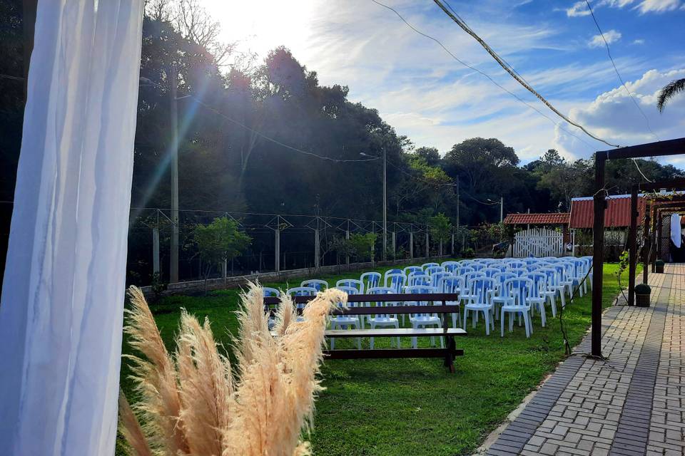 Jardim para casamentos