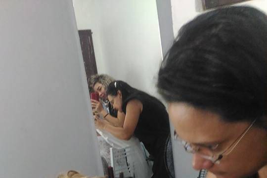 Finalizando o penteado