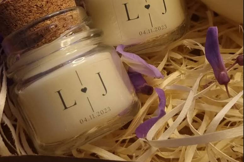 Mini vela aromática