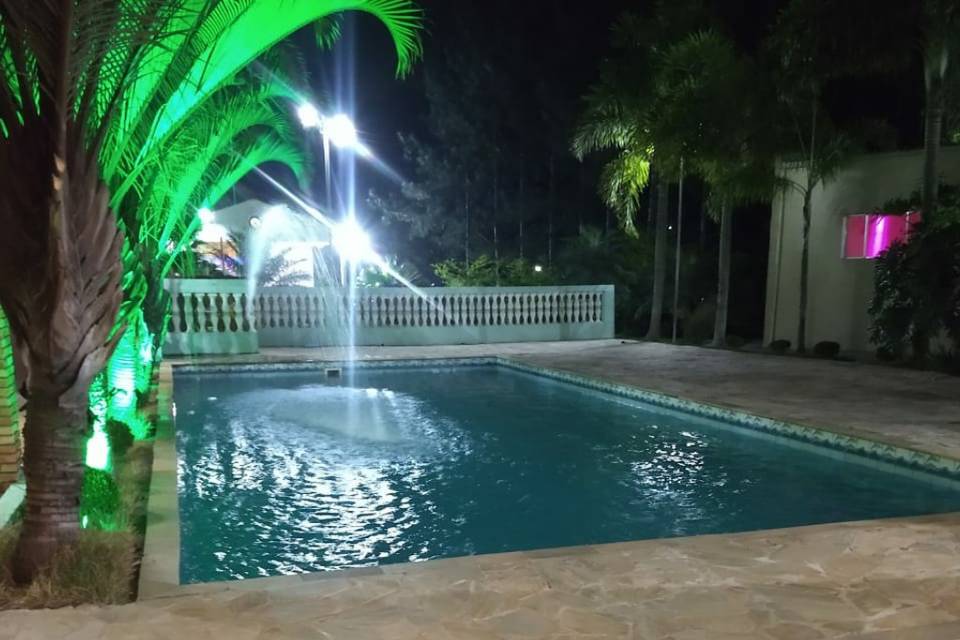 Área de piscina