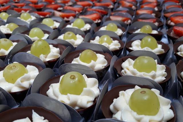 Cestinha de chocolate