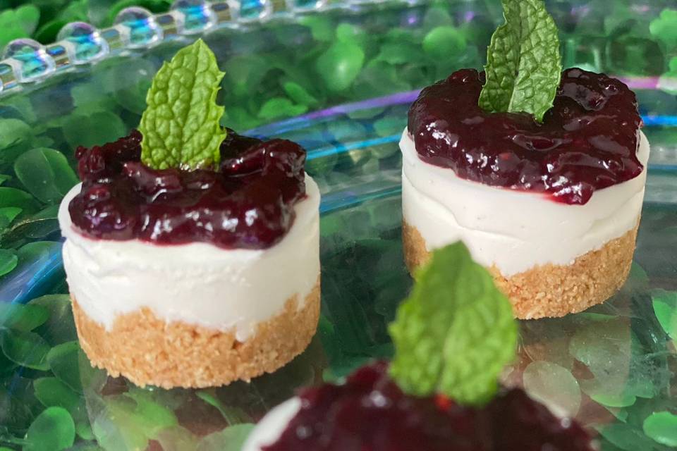 Cheesecake frutas vermelhas