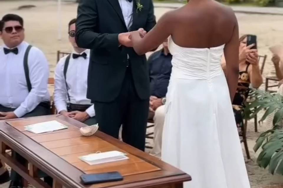 Pé na Areias
