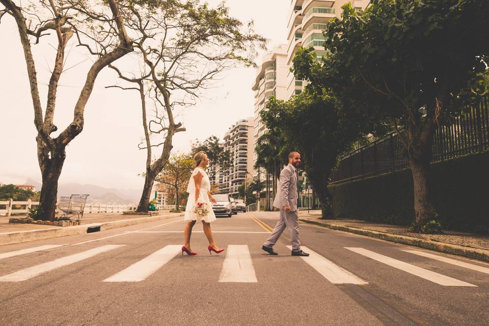 Ensaio no casamento