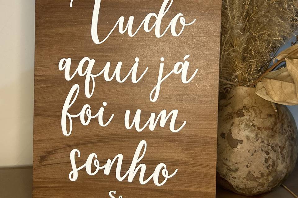Placas recepção
