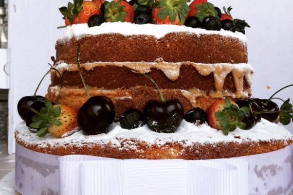 Naked Cake Casamento