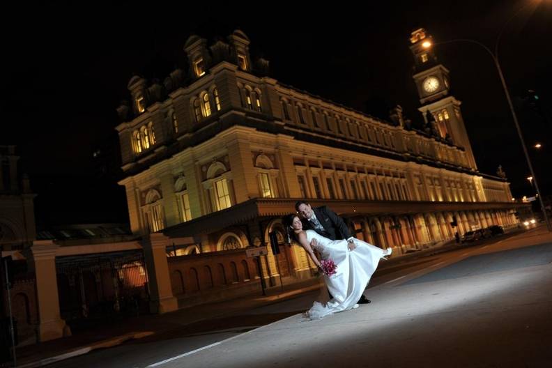 Street wedding