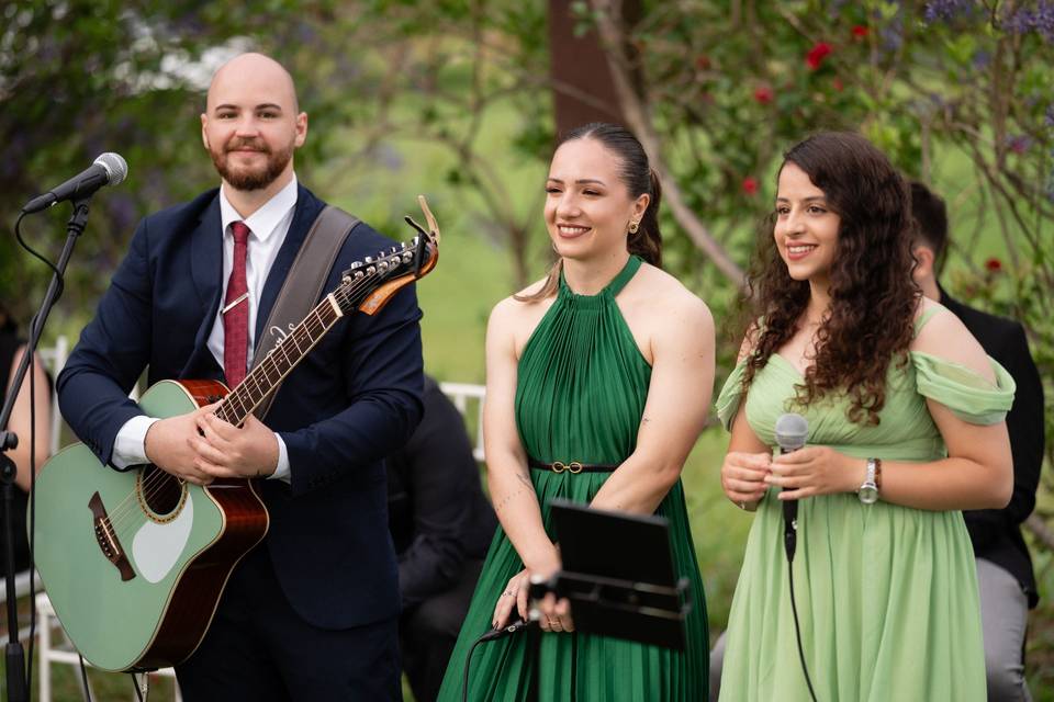 Casamento ao ar livre