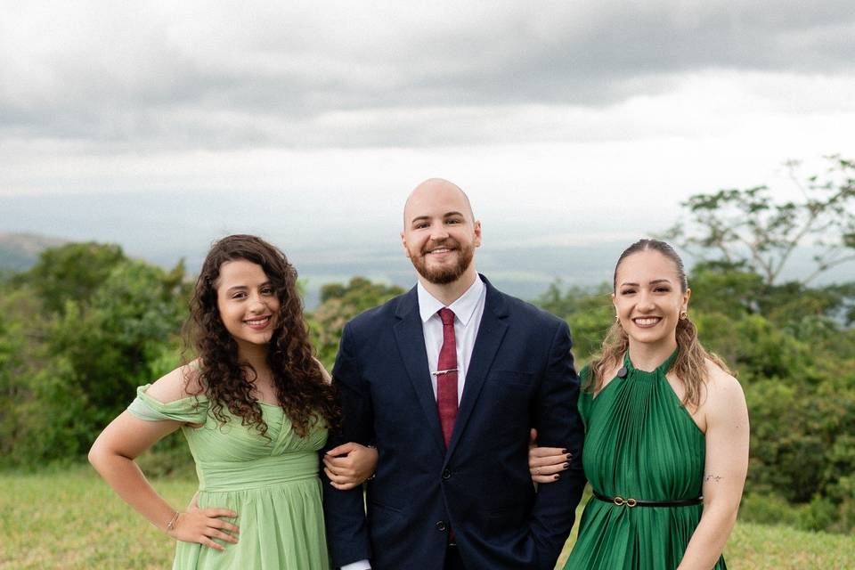 Casamento ao ar livre
