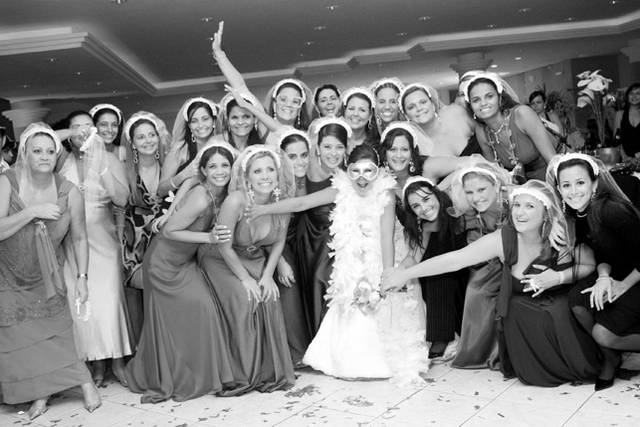 A noiva e suas amigas