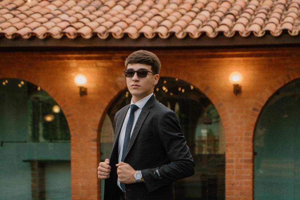 Terno slim preto