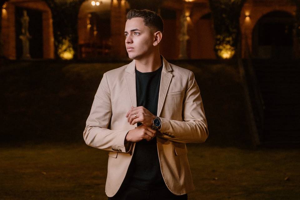 Blazer Masculino em Sarja