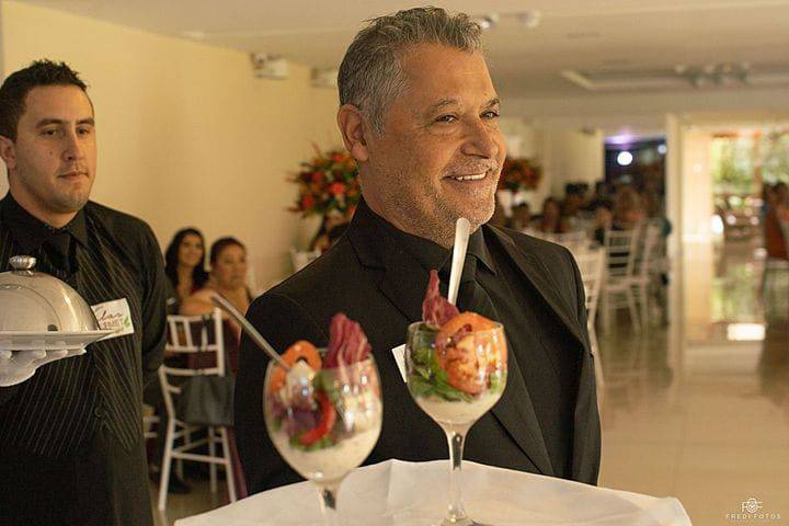 Saladas para mesa principal