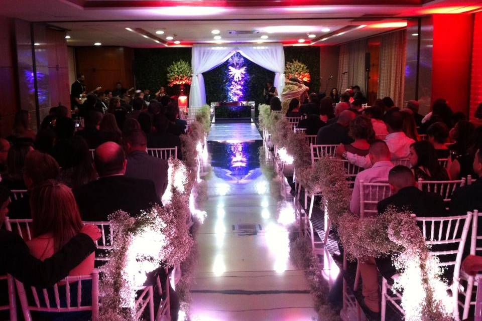 Iluminação casamento