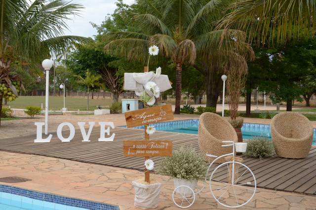 Decoração Piscina