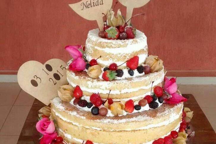 Bolo Naked cake