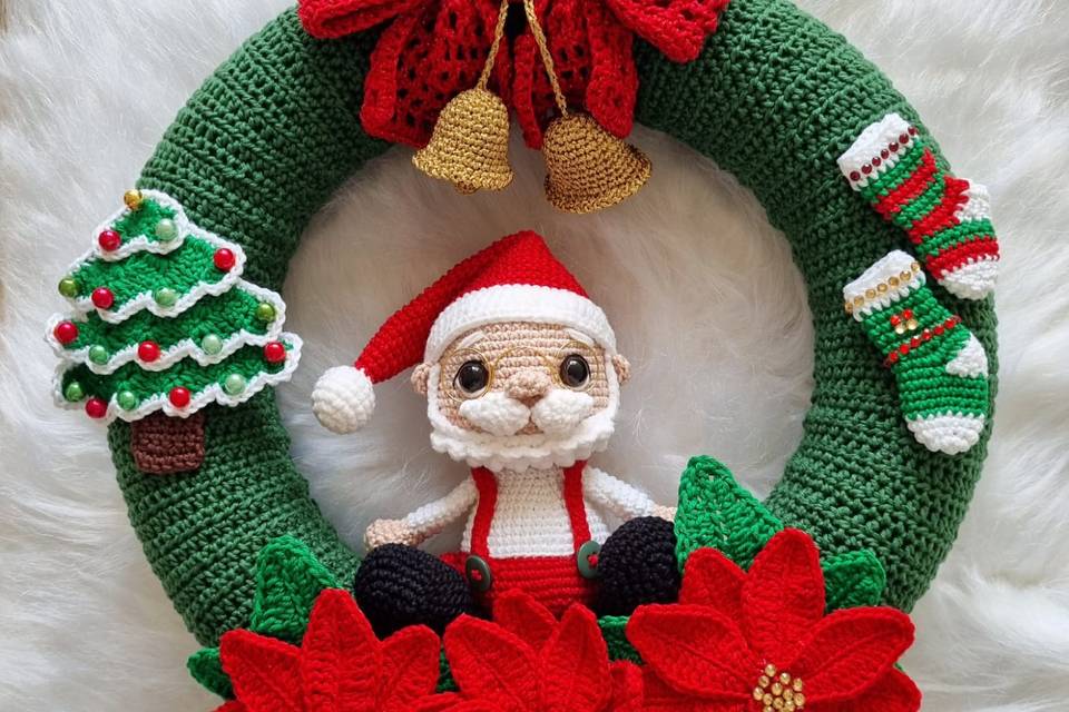 Guirlanda Papai Noel