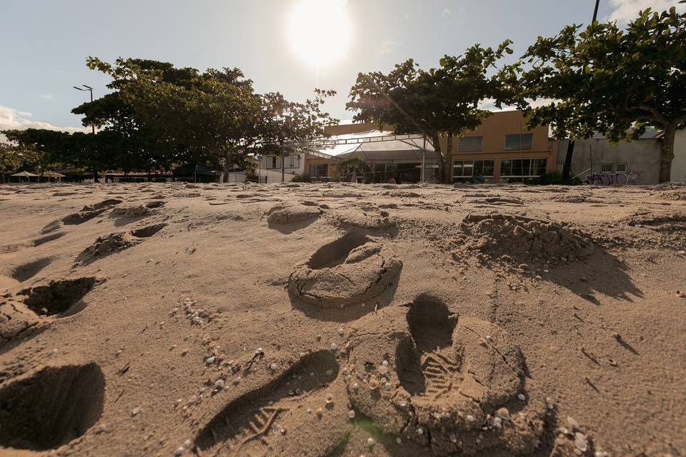 Altar na praia