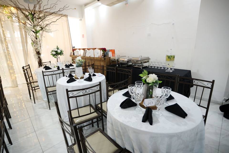 Ponto de bar e rechaud